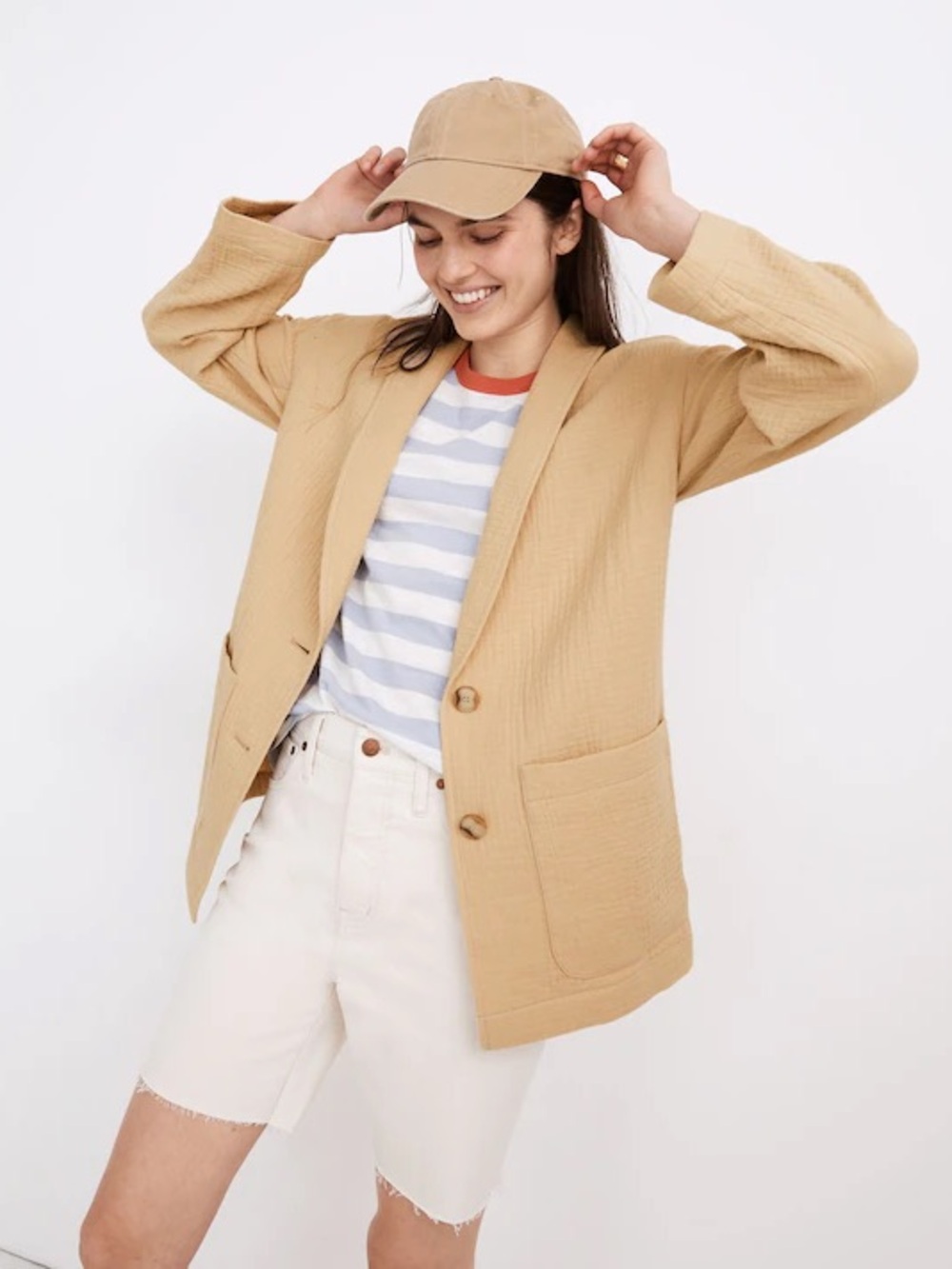 Madewell Lightspun Dorset Blazer